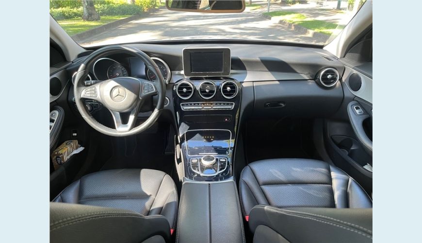 MERCEDES-BENZ C 180 1.6 CGI AVANTGARDE 16V TURBO 4P AUT. - PRATA - 2016 Foto 3 (Grande)