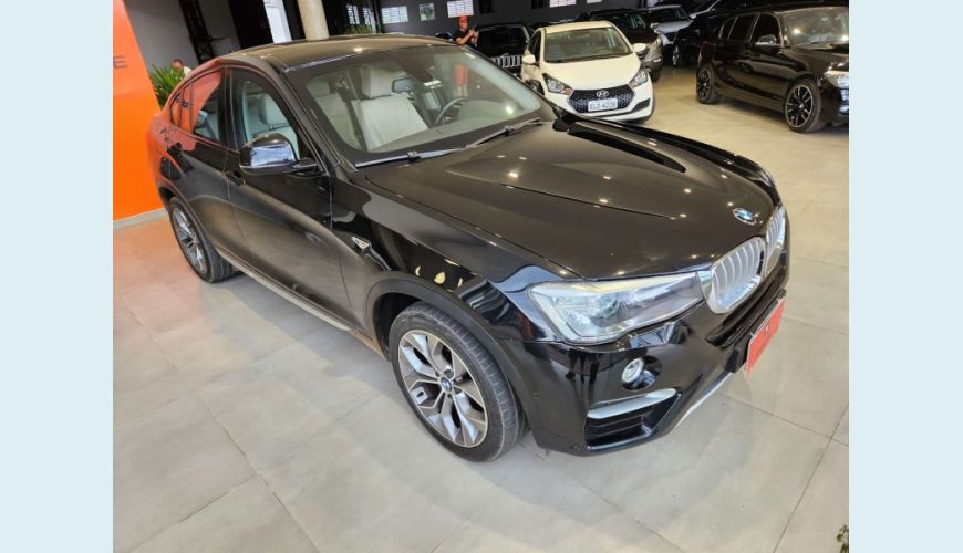 BMW X4 2.0 28I X LINE 4X4 16V TURBO 4P AUT. - PRETO - 2015 Foto 3 (Grande)
