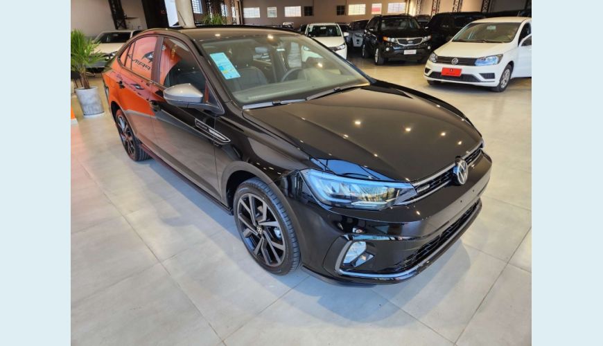 VOLKSWAGEN VIRTUS 1.4 250 TSI EXCLUSIVE AUT. - PRETO - 2024 Foto 3 (Grande)