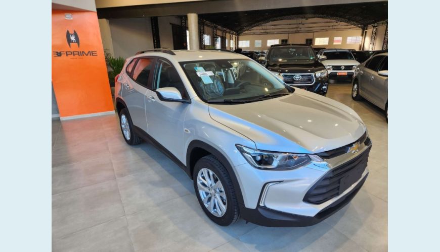 CHEVROLET TRACKER 1.0 TURBO FLEX LTZ AUT. - PRATA - 2024 Foto 3 (Grande)