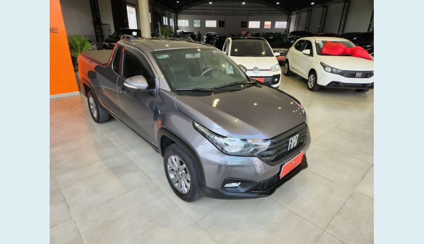 FIAT STRADA 1.3 FIREFLY FLEX FREEDOM CS MANUAL - CINZA - 2021 Foto 3 (Grande)