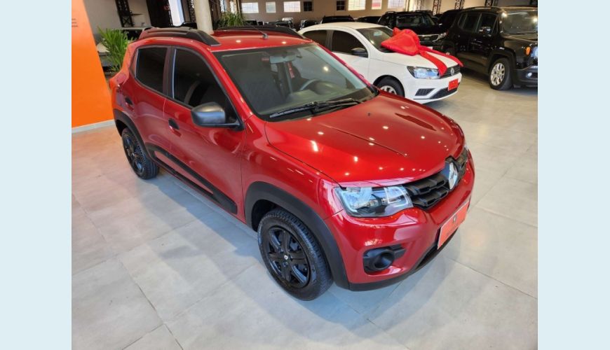 RENAULT KWID 1.0 12V SCE FLEX ZEN MANUAL - VERMELHO - 2022 Foto 3 (Grande)
