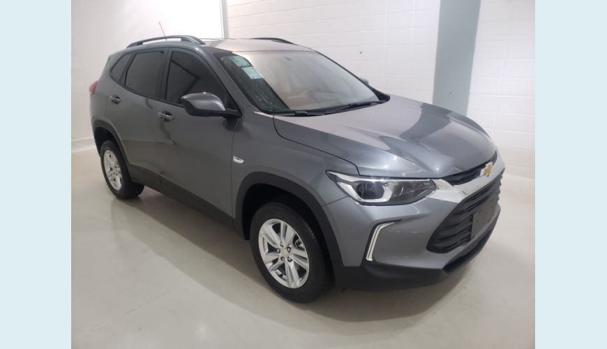CHEVROLET TRACKER 1.0 TURBO FLEX LT AUT. - CINZA - 2024 Foto 3 (Grande)
