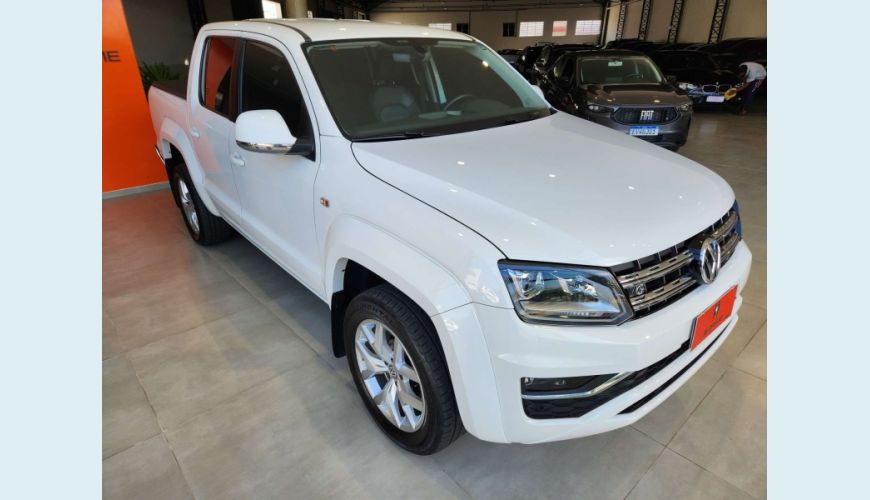 VOLKSWAGEN AMAROK 2.0 HIGHLINE 4X4 CD 16V TURBO INTERCOOLER DIESEL 4P AUT. - BRANCO - 2018 Foto 3 (Grande)