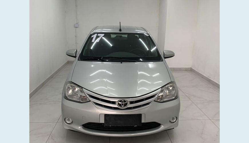 TOYOTA ETIOS 1.5 X SEDAN 16V FLEX 4P MANUAL - PRATA - 2017 Foto 3 (Grande)