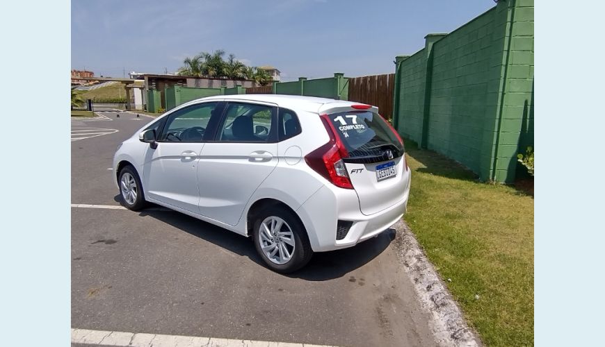 HONDA FIT LX 1.5 FLEXONE 16V 5P AUT. - BRANCO - 2017 Foto 3 (Grande)