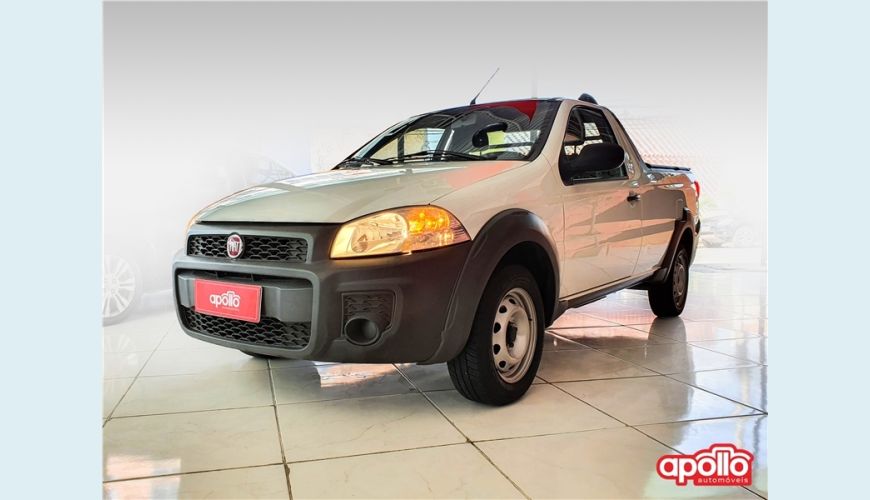 FIAT STRADA 1.4 MPI HARD WORKING CS 8V FLEX 2P MANUAL - BRANCO - 2020 Foto 3 (Grande)