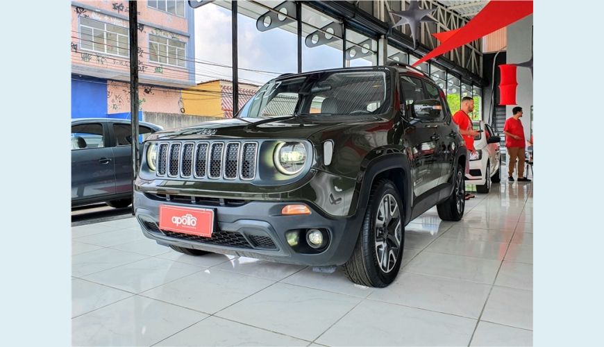 JEEP RENEGADE 1.8 16V FLEX LONGITUDE 4P AUT. - VERDE - 2020 Foto 3 (Grande)