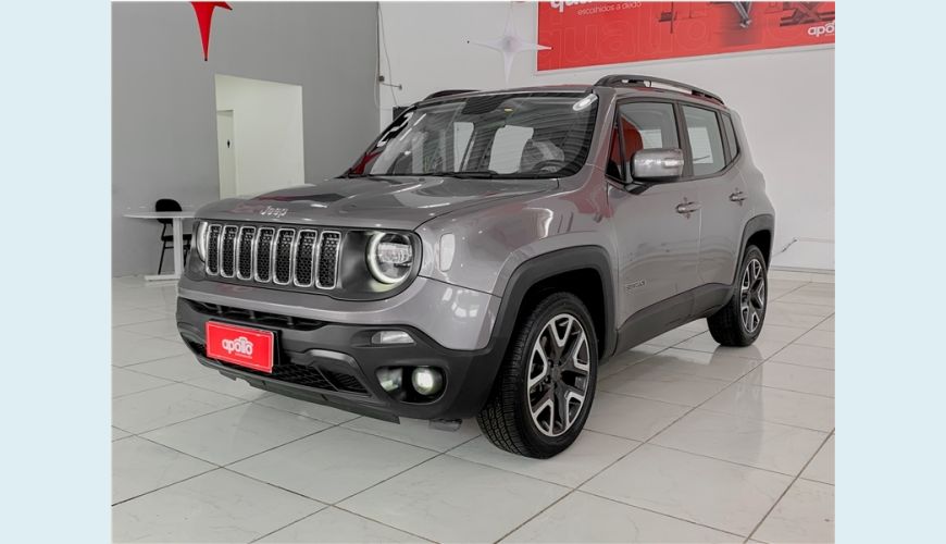 JEEP RENEGADE 1.8 16V FLEX LONGITUDE 4P AUT. - CINZA - 2021 Foto 3 (Grande)