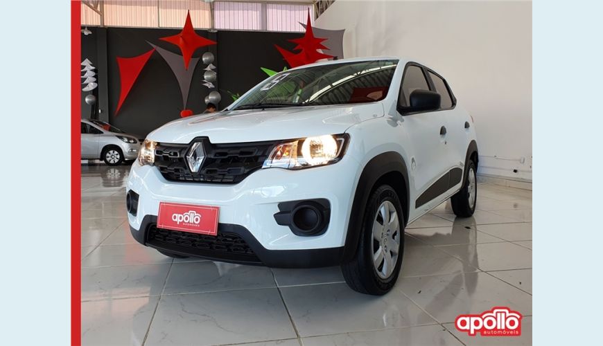 RENAULT KWID 1.0 12V SCE FLEX ZEN MANUAL - BRANCO - 2018 Foto 3 (Grande)