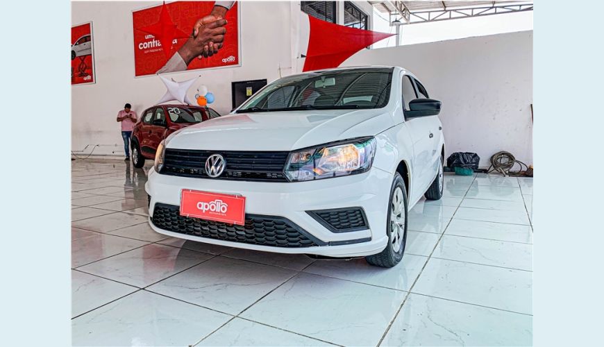 VOLKSWAGEN GOL 1.0 12V MPI TOTALFLEX 4P MANUAL - BRANCO - 2021 Foto 3 (Grande)