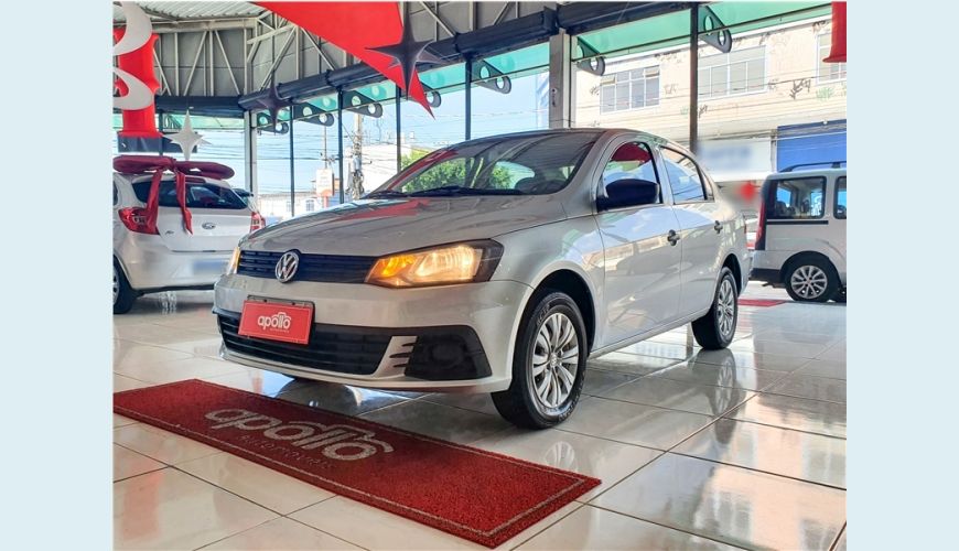 VOLKSWAGEN VOYAGE 1.6 MSI TOTALFLEX TRENDLINE 4P MANUAL - PRATA - 2018 Foto 3 (Grande)