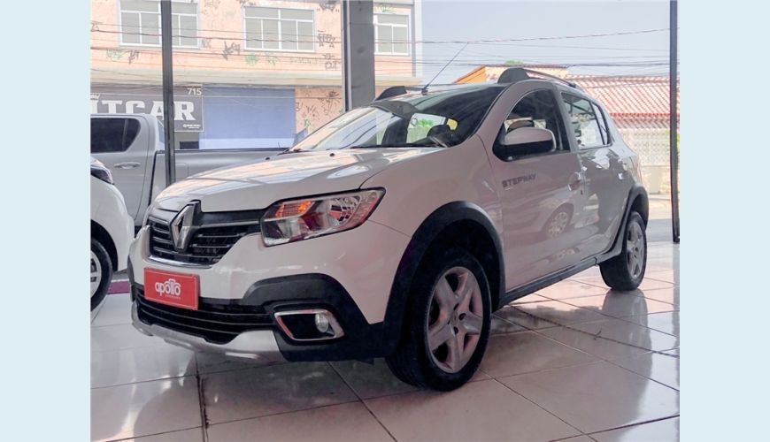 RENAULT SANDERO STEPWAY 1.6 16V SCE FLEX ZEN MANUAL - BRANCO - 2021 Foto 3 (Grande)