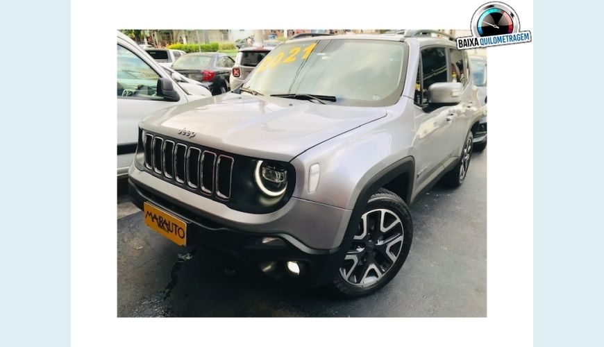 JEEP RENEGADE 1.8 16V FLEX LONGITUDE 4P AUT. - N/D - 2021 Foto 3 (Grande)