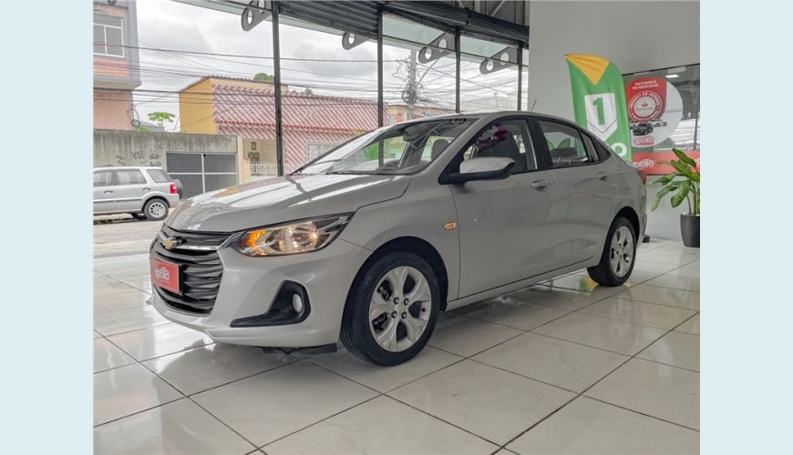 CHEVROLET ONIX 1.0 TURBO FLEX PLUS LTZ MANUAL - PRATA - 2023 Foto 3 (Grande)