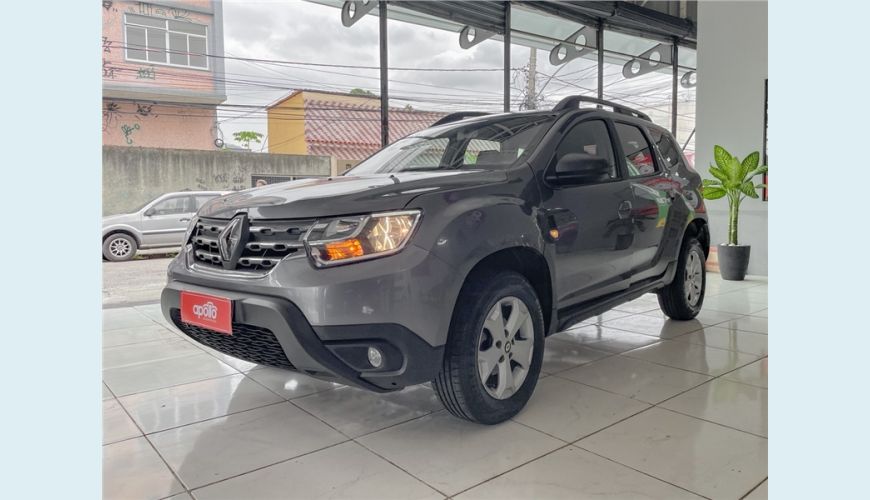 RENAULT DUSTER 1.6 16V SCE FLEX ZEN X-TRONIC - CINZA - 2021 Foto 3 (Grande)