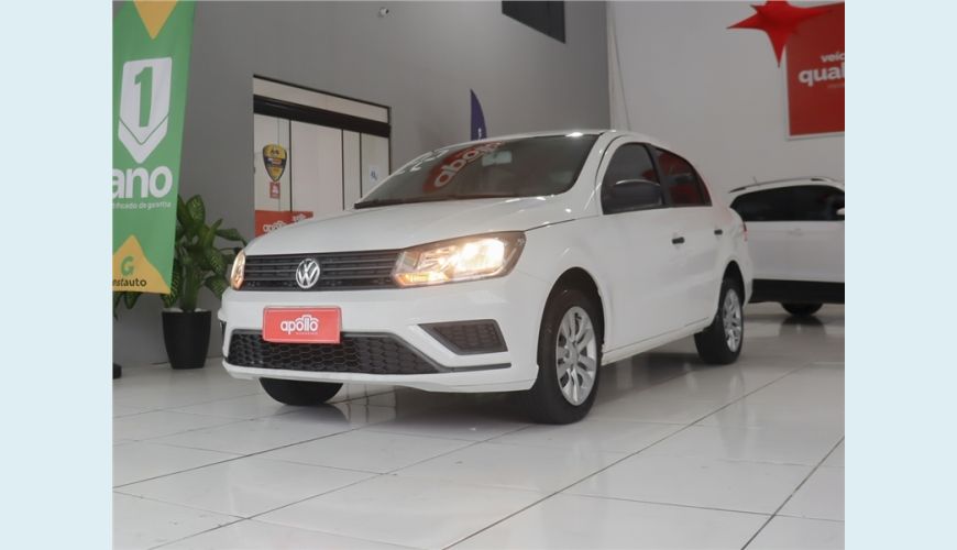 VOLKSWAGEN VOYAGE 1.6 16V MSI TOTALFLEX 4P AUT. - BRANCO - 2022 Foto 3 (Grande)