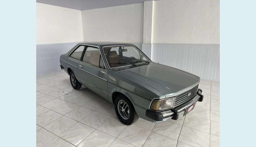FORD CORCEL II 1.6 LUXO 8V ALCOOL 2P MANUAL - VERDE - 1984 Foto 3 (Grande)