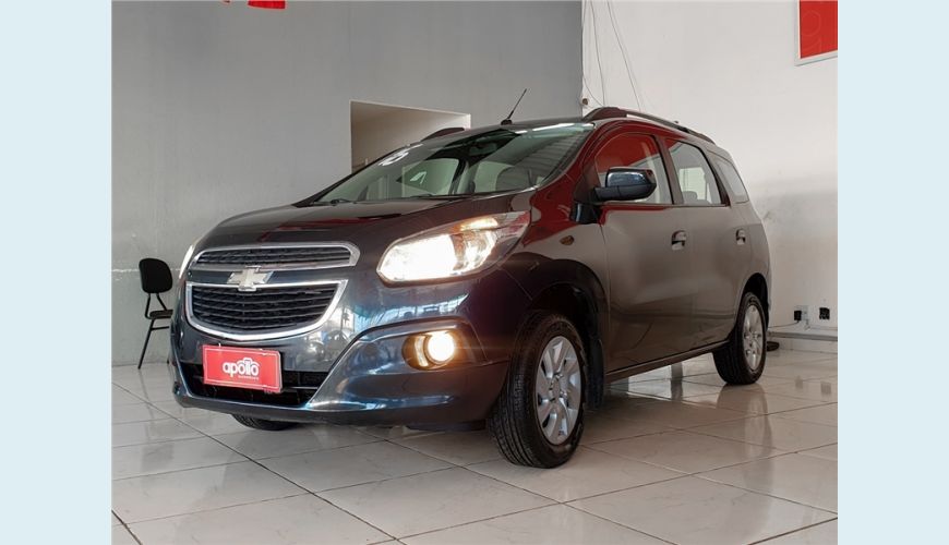 CHEVROLET SPIN 1.8 LTZ 8V FLEX 4P AUT. - CINZA - 2016 Foto 3 (Grande)