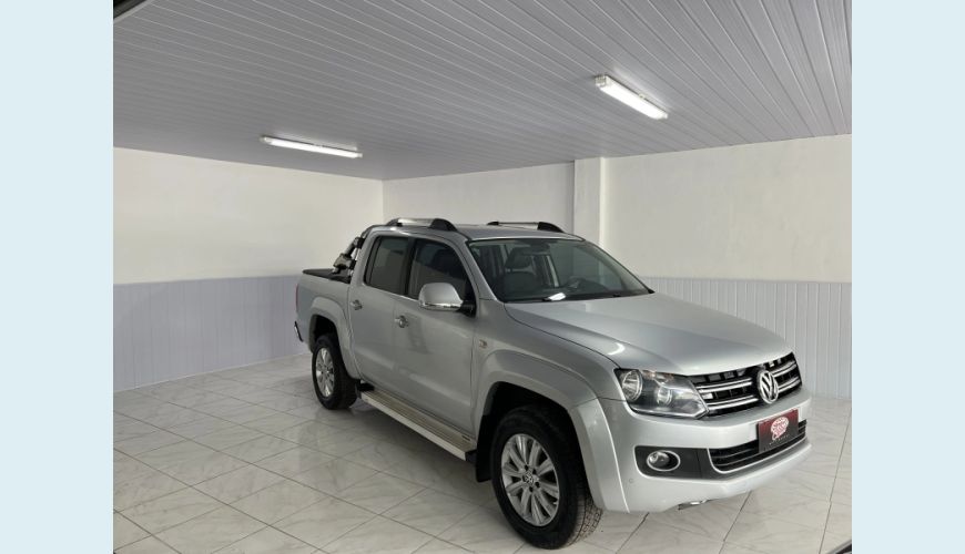 VOLKSWAGEN AMAROK 2.0 HIGHLINE 4X4 CD 16V TURBO INTERCOOLER DIESEL 4P AUT. - PRATA - 2016 Foto 3 (Grande)