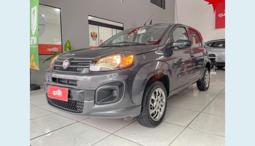 FIAT UNO 1.0 FIRE FLEX ATTRACTIVE MANUAL - CINZA - 2021 Foto 3 (Grande)