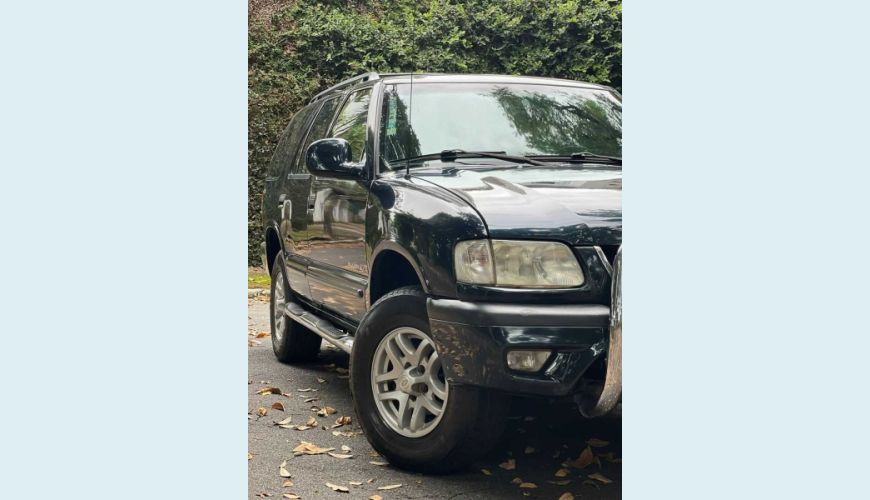 CHEVROLET BLAZER DLX 4X4 2.8 - AZUL - 2000 Foto 3 (Grande)