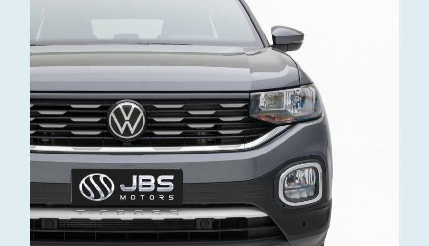 VOLKSWAGEN T-CROSS 1.4 250 TSI TOTAL FLEX HIGHLINE AUT. - CINZA - 2023 Foto 3 (Grande)