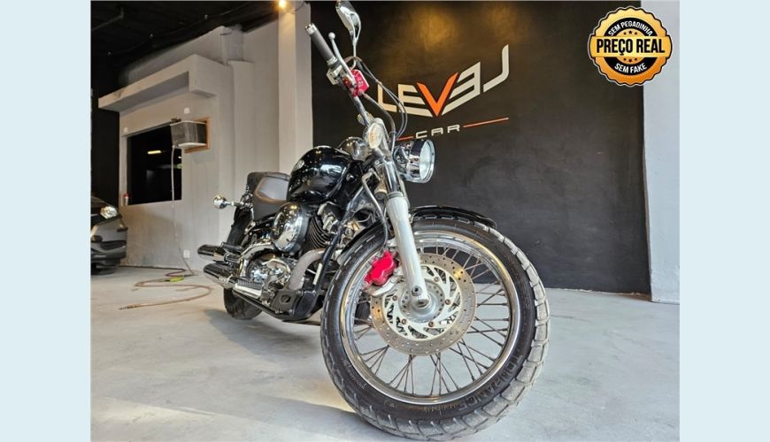 YAMAHA XVS DRAG STAR 650 - PRETO - 2008 Foto 3 (Grande)