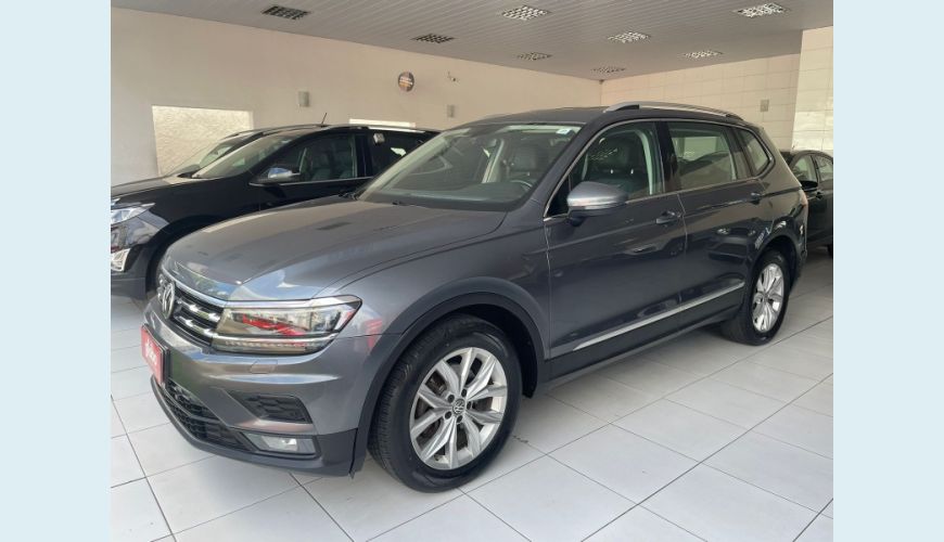 VOLKSWAGEN TIGUAN 1.4 250 TSI TOTAL FLEX ALLSPACE COMFORTLINE TIPTRONIC - CINZA - 2018 Foto 3 (Grande)