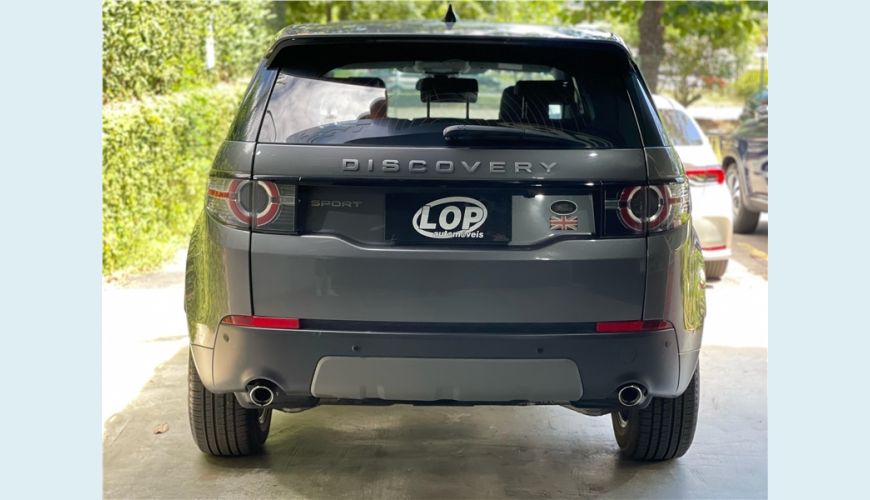 LAND ROVER DISCOVERY SPORT 2.0 16V TD4 TURBO DIESEL SE 4P AUT. - CINZA - 2019 Foto 3 (Grande)