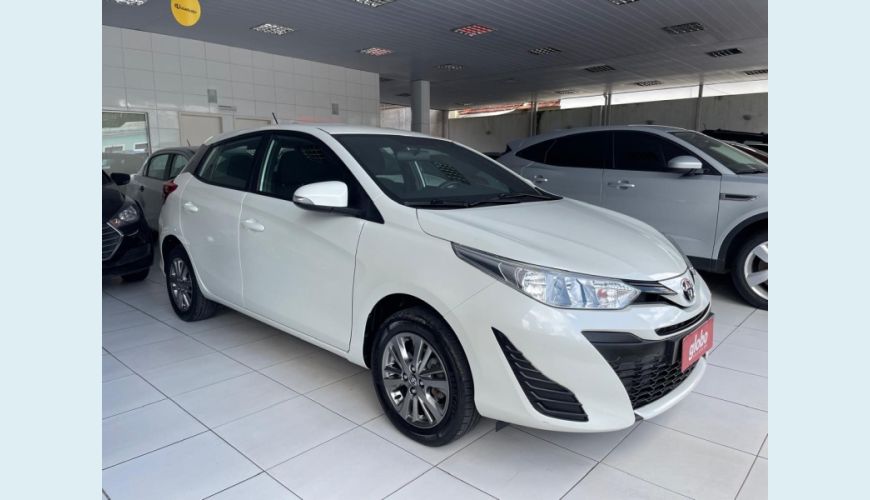 TOYOTA YARIS 1.5 16V FLEX XL PLUS CONNECT MULTIDRIVE - BRANCO - 2020 Foto 3 (Grande)