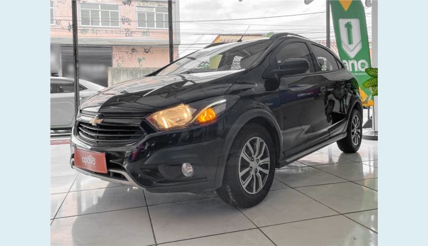 CHEVROLET ONIX 1.4 MPFI ACTIV 8V FLEX 4P AUT. - PRETO - 2018 Foto 3 (Grande)
