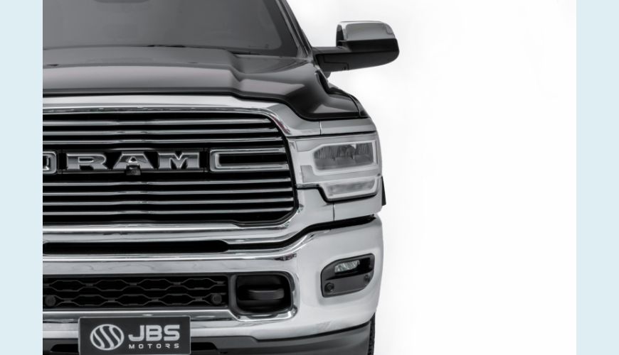 DODGE RAM 3500 6.7 I6 TURBO DIESEL LARAMIE CD 4X4 AUT. - CINZA - 2022 Foto 3 (Grande)