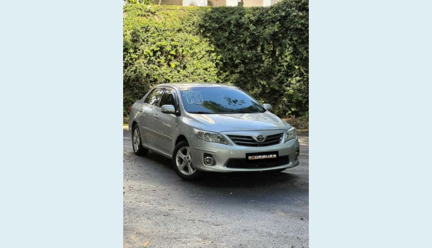 TOYOTA COROLLA 2.0 XEI MULTI-DRIVE S FLEX - PRATA - 2013 Foto 3 (Grande)