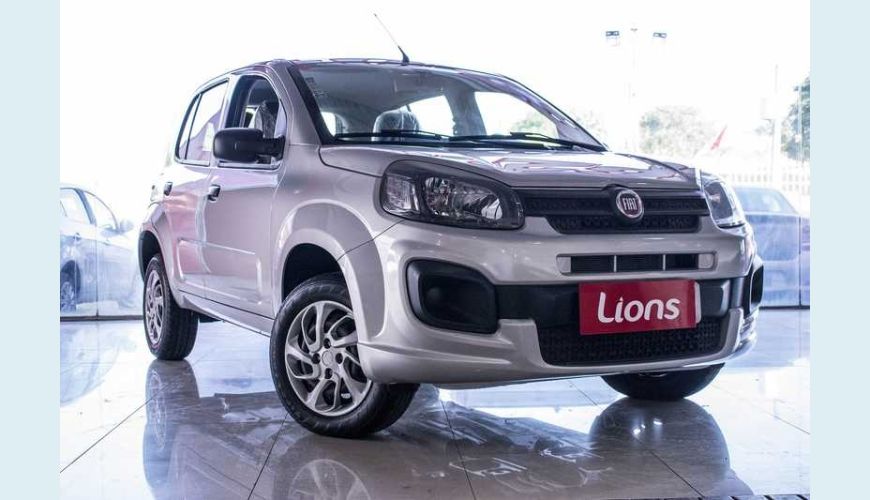 FIAT UNO DRIVE 1.0 FIREFLY FLEX - PRATA - 2018 Foto 3 (Grande)