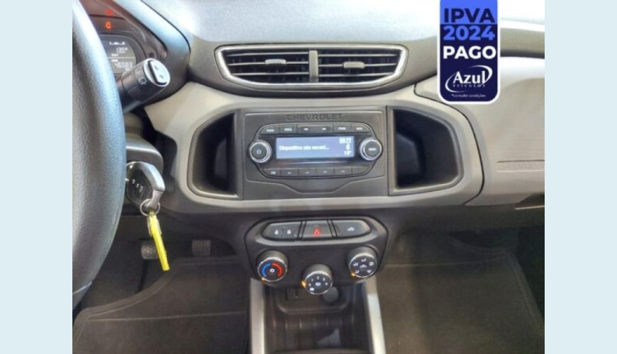 CHEVROLET ONIX 1.0 MPFI LT 8V FLEX 4P MANUAL - BRANCO - 2019 Foto 3 (Grande)