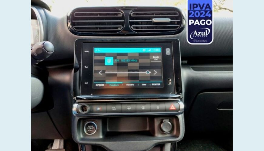 CITROËN C4 CACTUS 1.6 VTI 120 FLEX FEEL PACK EAT6 - BRANCO - 2022 Foto 3 (Grande)