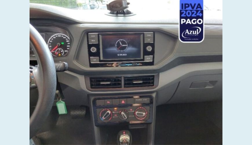VOLKSWAGEN T-CROSS 1.0 200 TSI TOTAL FLEX AUT. - CINZA - 2020 Foto 3 (Grande)