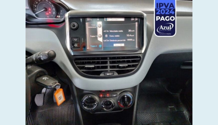 PEUGEOT 208 1.5 ALLURE 8V FLEX 4P MANUAL - PRETO - 2014 Foto 3 (Grande)