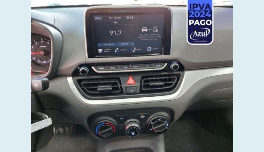 HYUNDAI HB 20S 1.0 TGDI FLEX COMFORT AUT. - BRANCO - 2023 Foto 3 (Grande)