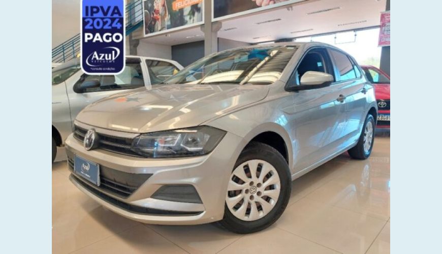 VOLKSWAGEN POLO 1.0 MPI TOTAL FLEX MANUAL - PRATA - 2020 Foto 3 (Grande)