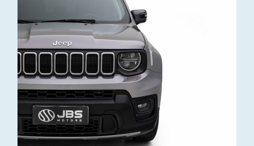 JEEP RENEGADE 1.3 T270 TURBO FLEX LONGITUDE AT6 - PRATA - 2022 Foto 3 (Grande)