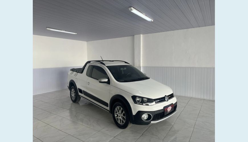 VOLKSWAGEN SAVEIRO 1.6 CROSS CE 16V FLEX 2P MANUAL - BRANCO - 2016 Foto 3 (Grande)