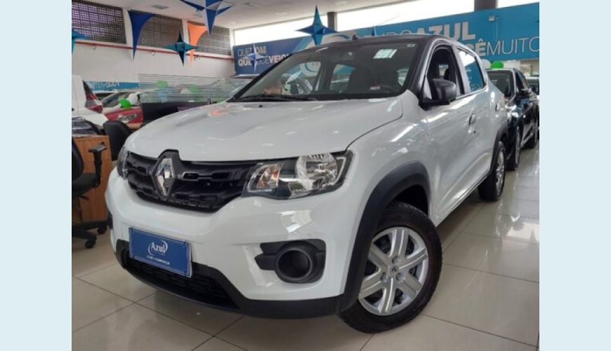 RENAULT KWID 1.0 12V SCE FLEX ZEN MANUAL - BRANCO - 2022 Foto 3 (Grande)