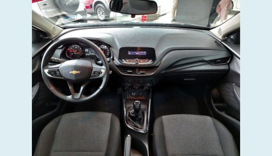 CHEVROLET ONIX 1.0 MPFI JOY 8V FLEX 4P MANUAL - BRANCO - 2019 Foto 3 (Grande)