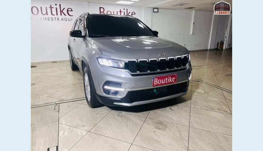 JEEP COMMANDER 1.3 T270 TURBO FLEX LONGITUDE AT6 - PRATA - 2023 Foto 3 (Grande)