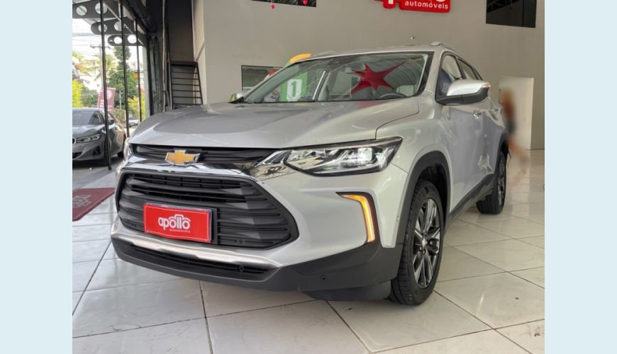 CHEVROLET TRACKER 1.2 TURBO FLEX PREMIER AUT. - PRATA - 2021 Foto 3 (Grande)