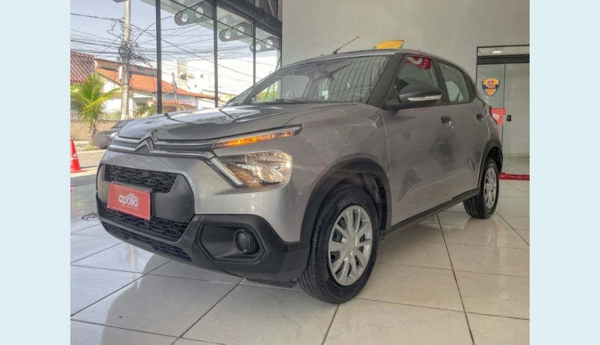 CITROËN C3 1.0 FIREFLY FLEX LIVE PACK MANUAL - PRATA - 2023 Foto 3 (Grande)