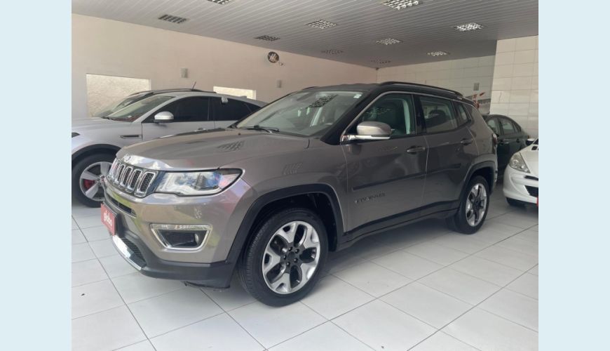 JEEP COMPASS 2.0 16V FLEX LIMITED AUT. - CINZA - 2017 Foto 3 (Grande)