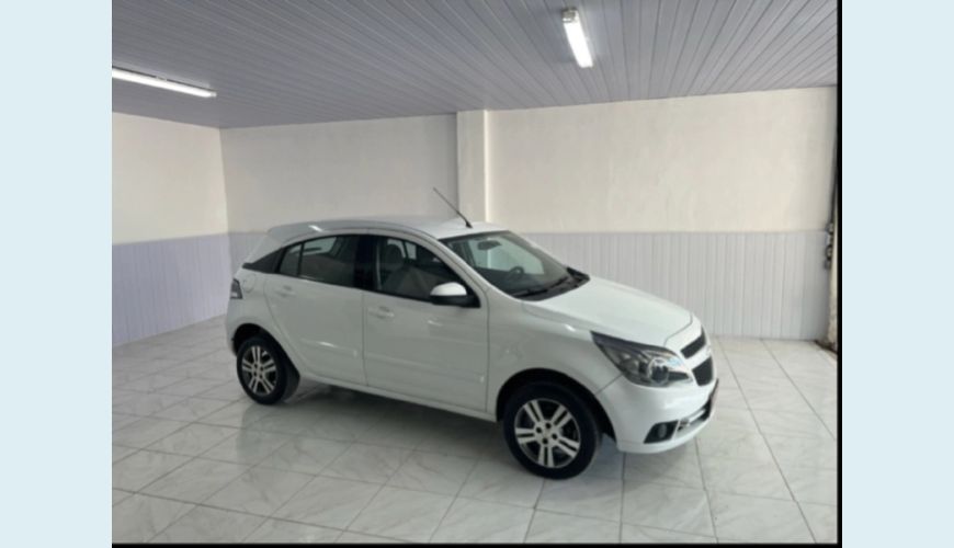 CHEVROLET AGILE 1.4 MPFI LTZ 8V FLEX 4P MANUAL - BRANCO - 2013 Foto 3 (Grande)
